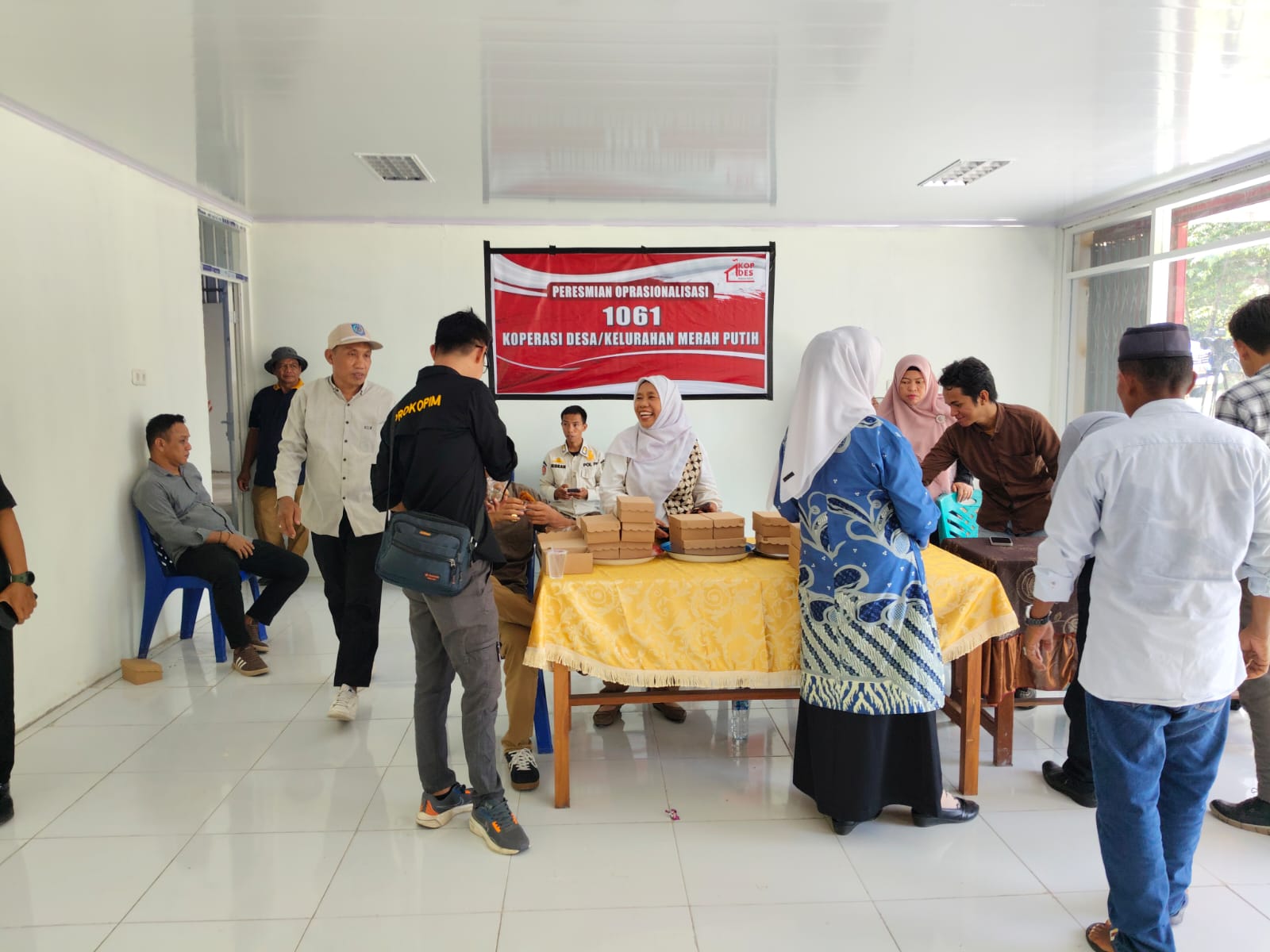Peresmian KOPDES MP Desa Olobaru