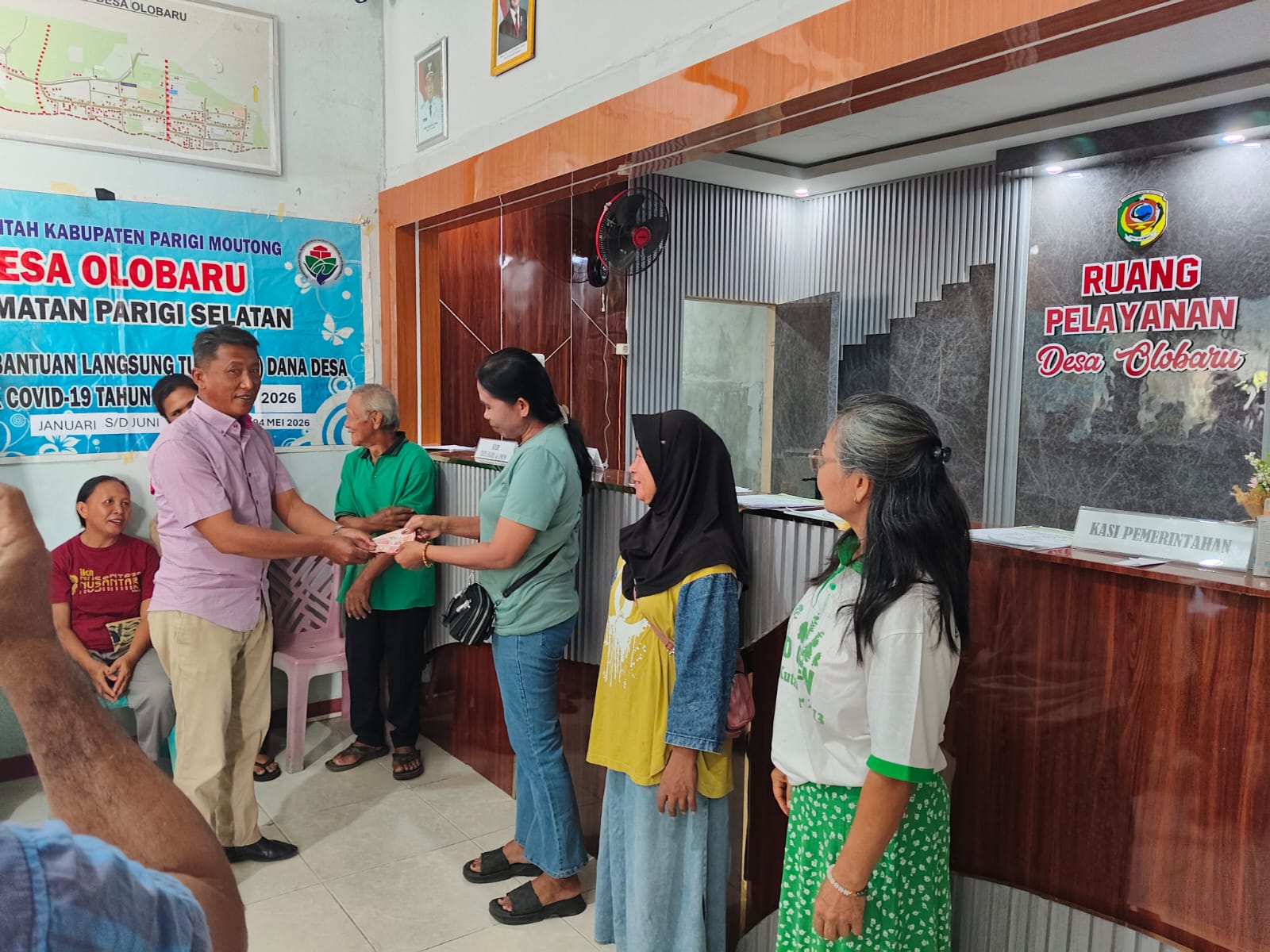 Penyaluran BLT Dana Desa