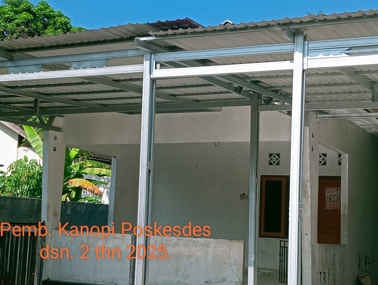 Pembangunan kanopi