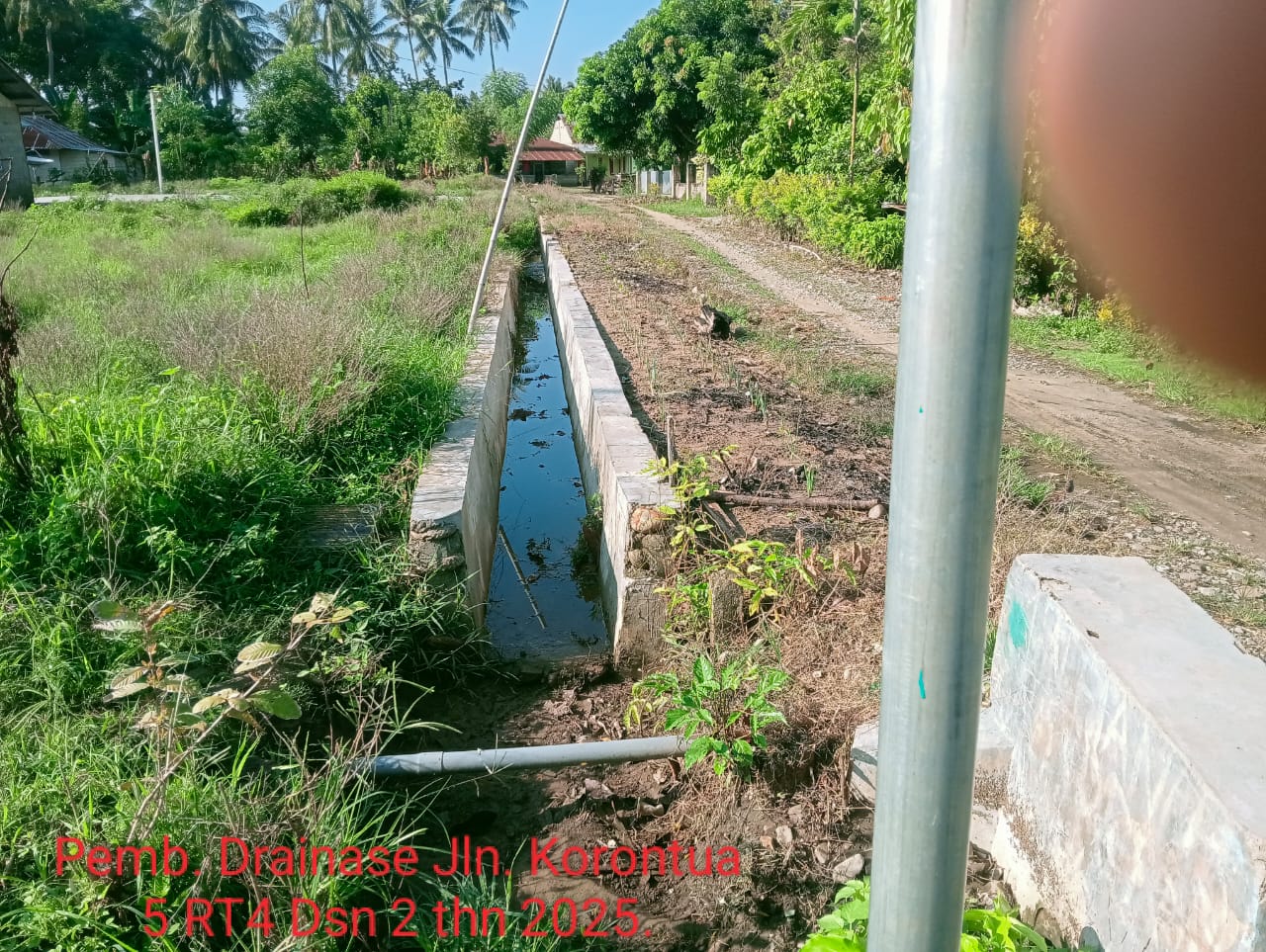 Pembangunan drainase