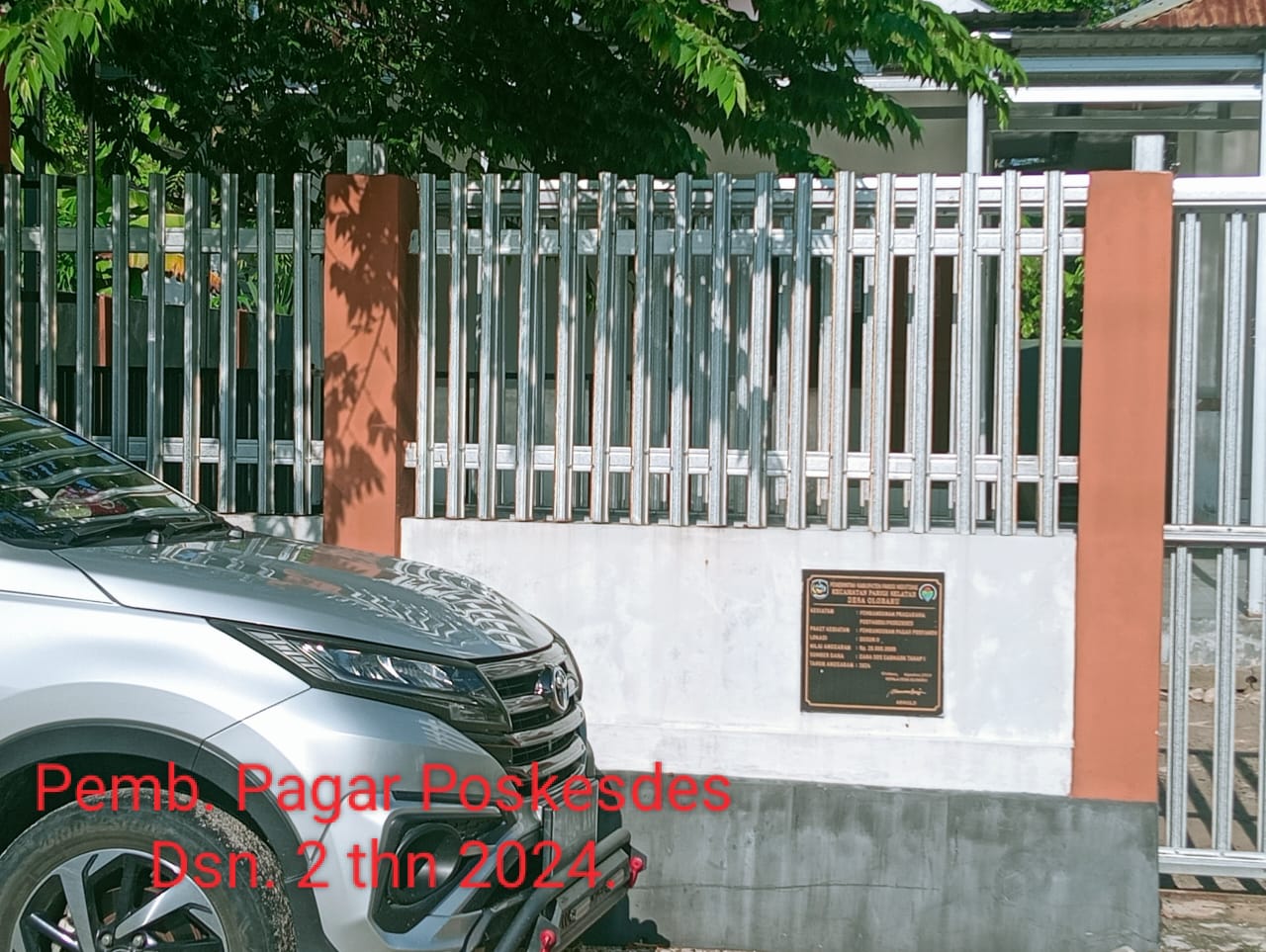 Pembangunan pagar