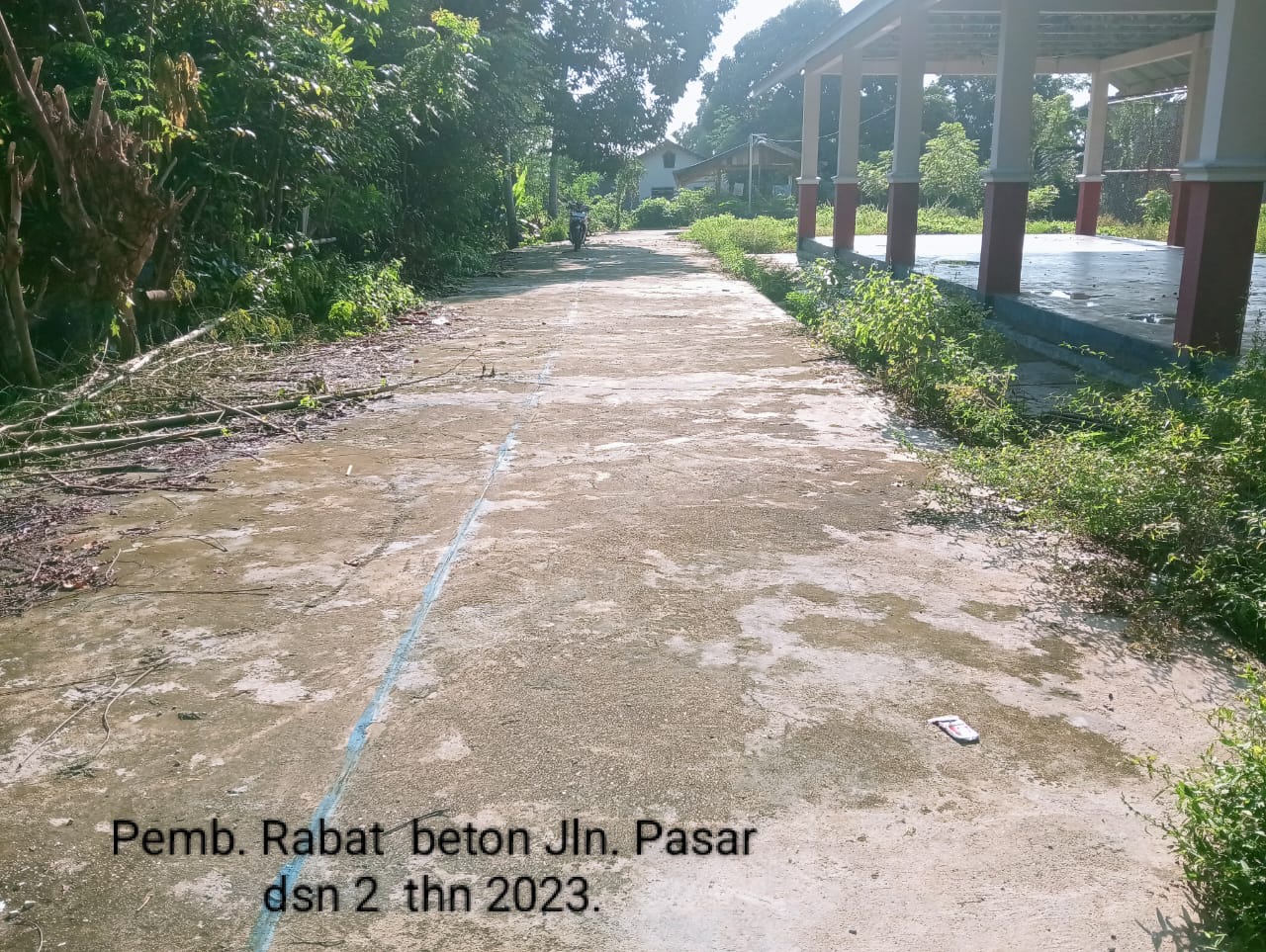 pembangunan rabat beton