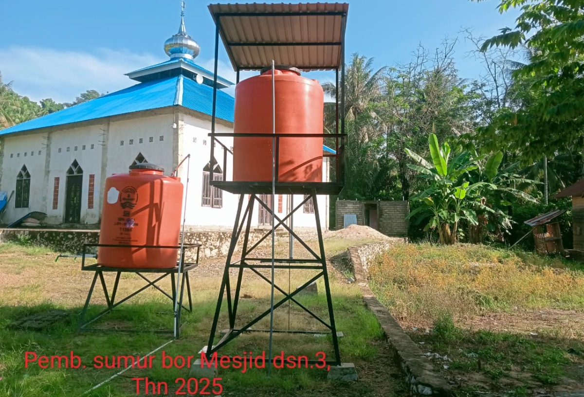 pembuatan sumur masjid