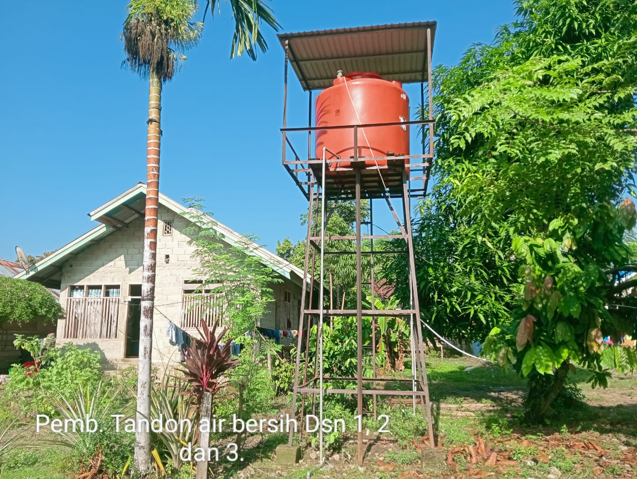 Pembangunan tandon
