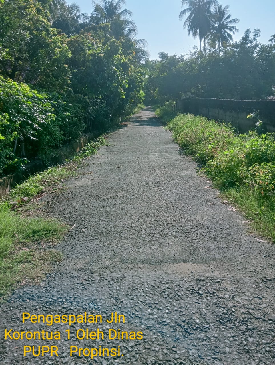 Pengaspalan jalan
