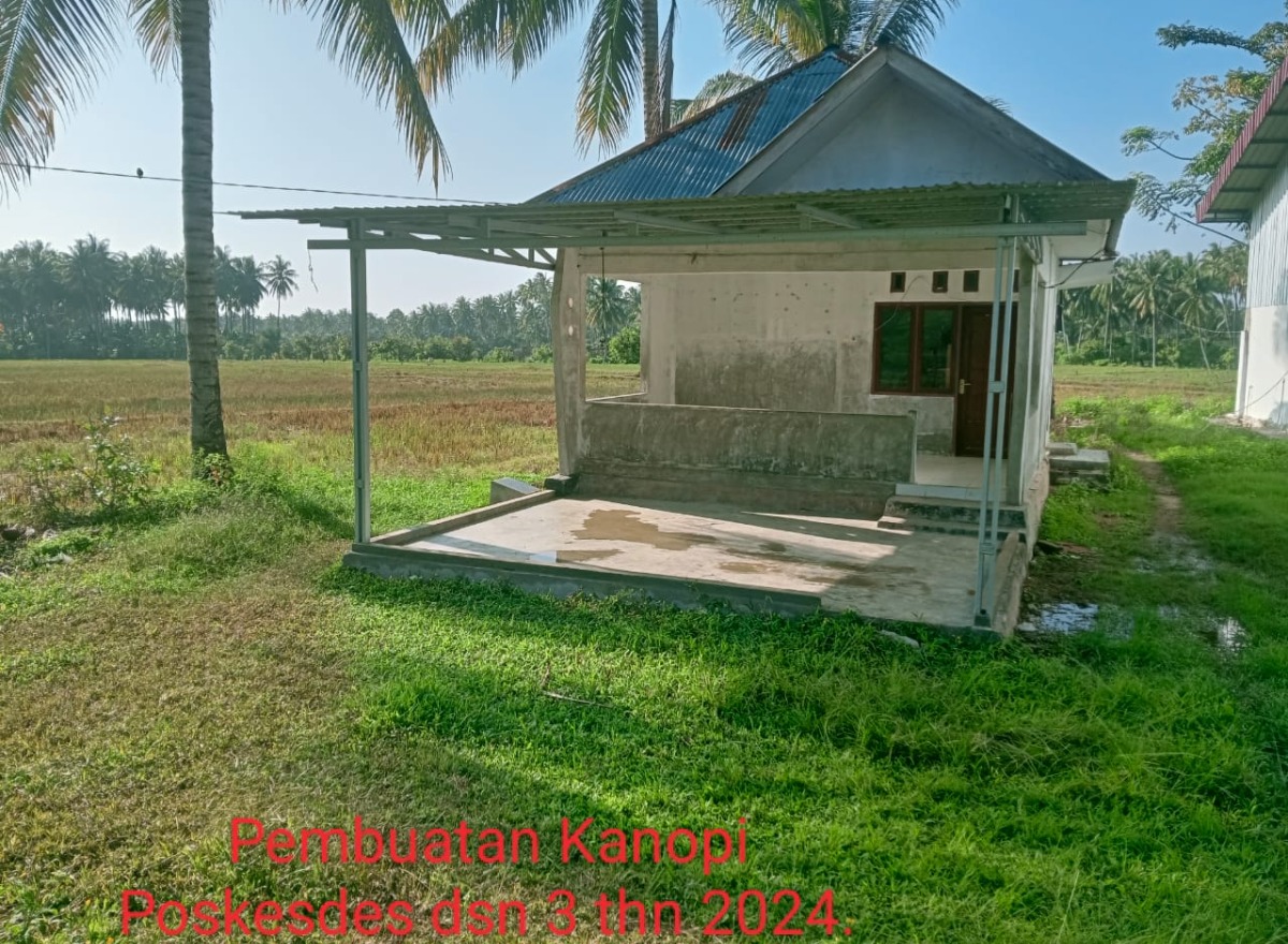 Pembuatan Kanopi Poskesdes