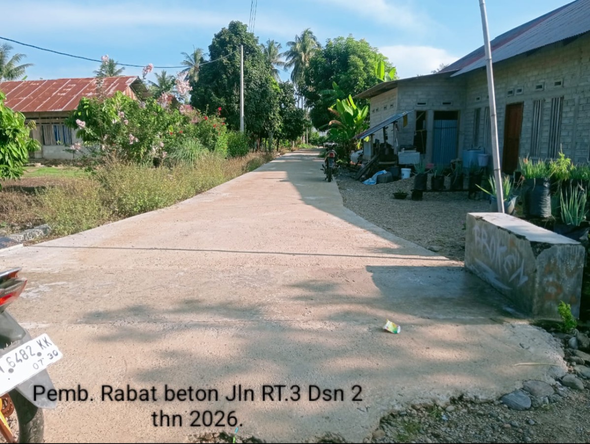 Pembangunan rabat beton